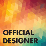 Official Designer Sticker Badge