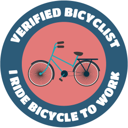 Verified Bicyclist Stickers