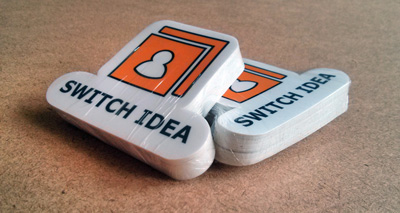 Switch Idea Stickers Packed And Ready To Be Dispatched