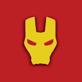 Iron Man Mask Sticker