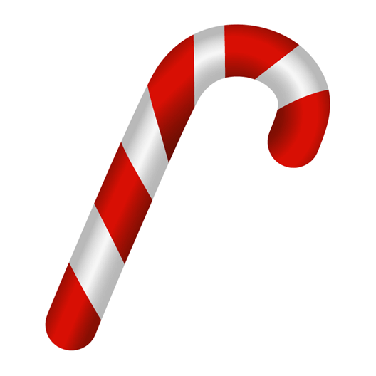 Candy Cane Sticker - Just Stickers : Just Stickers