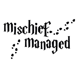 Mischief Managed - Just Stickers : Just Stickers