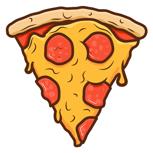 Pizza Slice Sticker - Just Stickers : Just Stickers