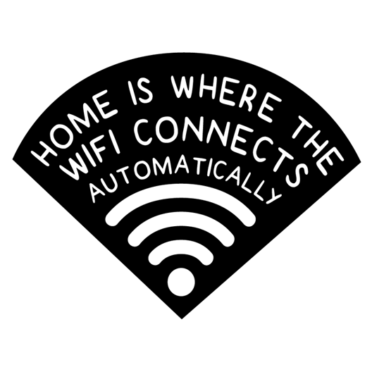  Wifi Home Sticker Just Stickers Just Stickers 