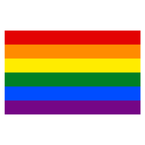 Rainbow Flag - LGBTQ Pride Flag Sticker - Just Stickers : Just Stickers