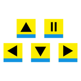 gamer-keys-blue-yellow