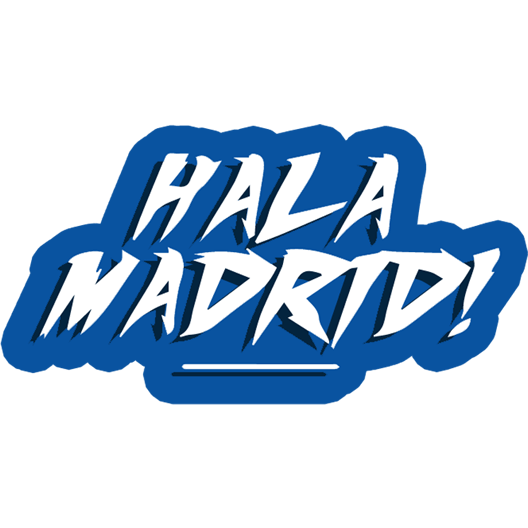 Keep Calm and HALA Madrid Car Laptop Wall Sticker PressFans 