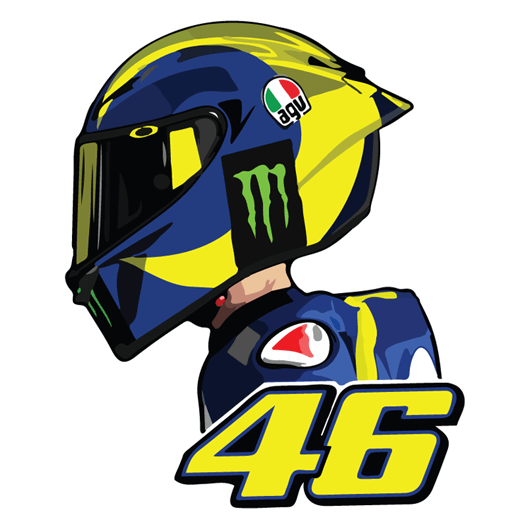 Valentino Rossi 46 Logo Png Search Vr 46 Valentino Rossi Logo Vectors ...