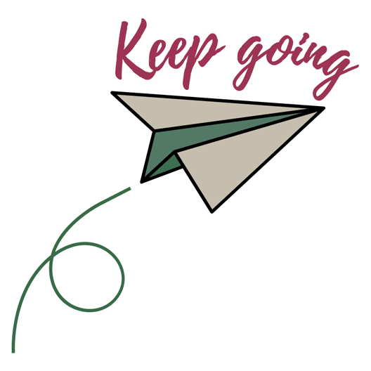 Keep Going Sticker - Just Stickers : Just Stickers