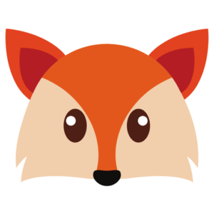 Fox Face Sticker - Just Stickers : Just Stickers